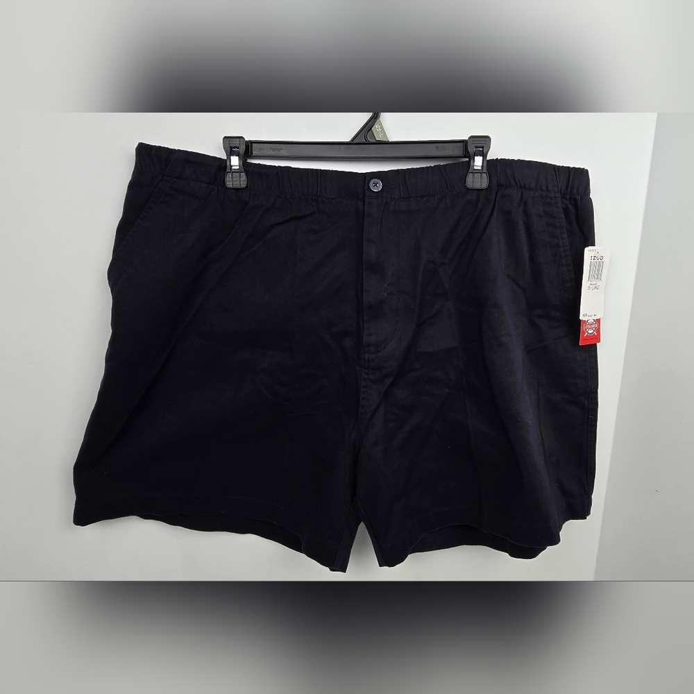 VINTAGE IZOD Perform-X Men's Beachwear Shorts XXL Black NEW WITH TAGS